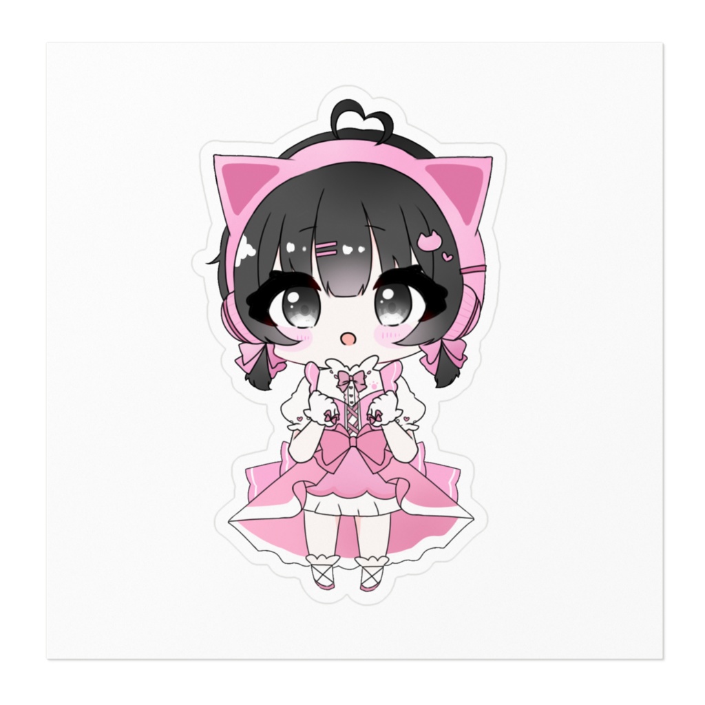 苺あやかのミニキャラステッカー