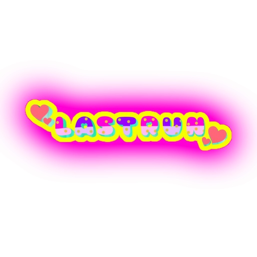 LASTRUN ネオンロゴ