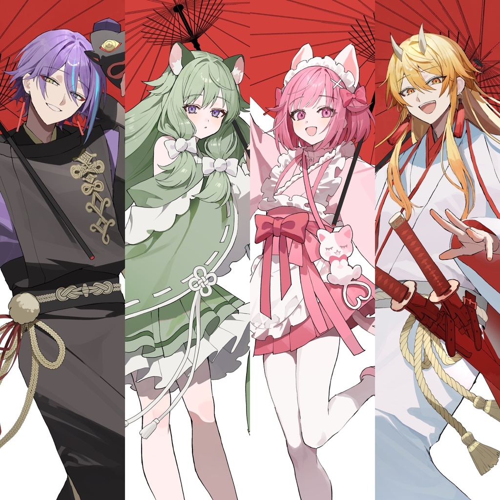 7月上旬発送予定 百鬼夜行アクスタ(ワンダショ)