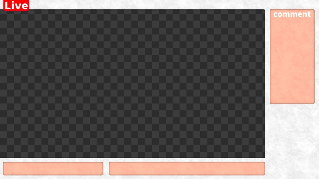 【無料版あり】ゲーム配信画面用オーバーレイ【Youtube・Twitch】
