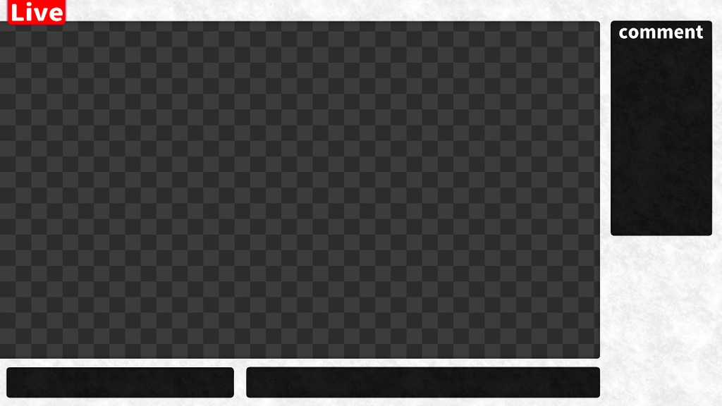 【無料版あり】ゲーム配信画面用オーバーレイ【Youtube・Twitch】