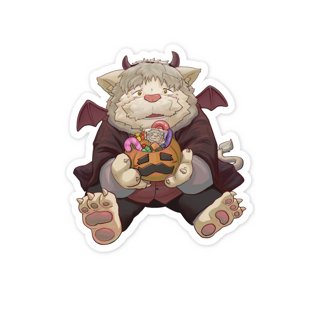 ハロウィントト爺スマステver吸血鬼