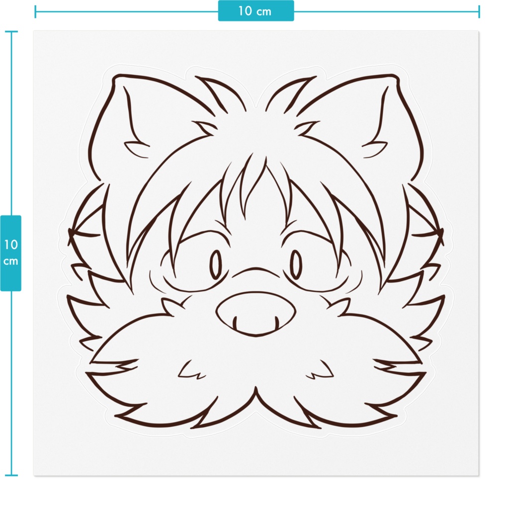 トト爺クリアステッカー