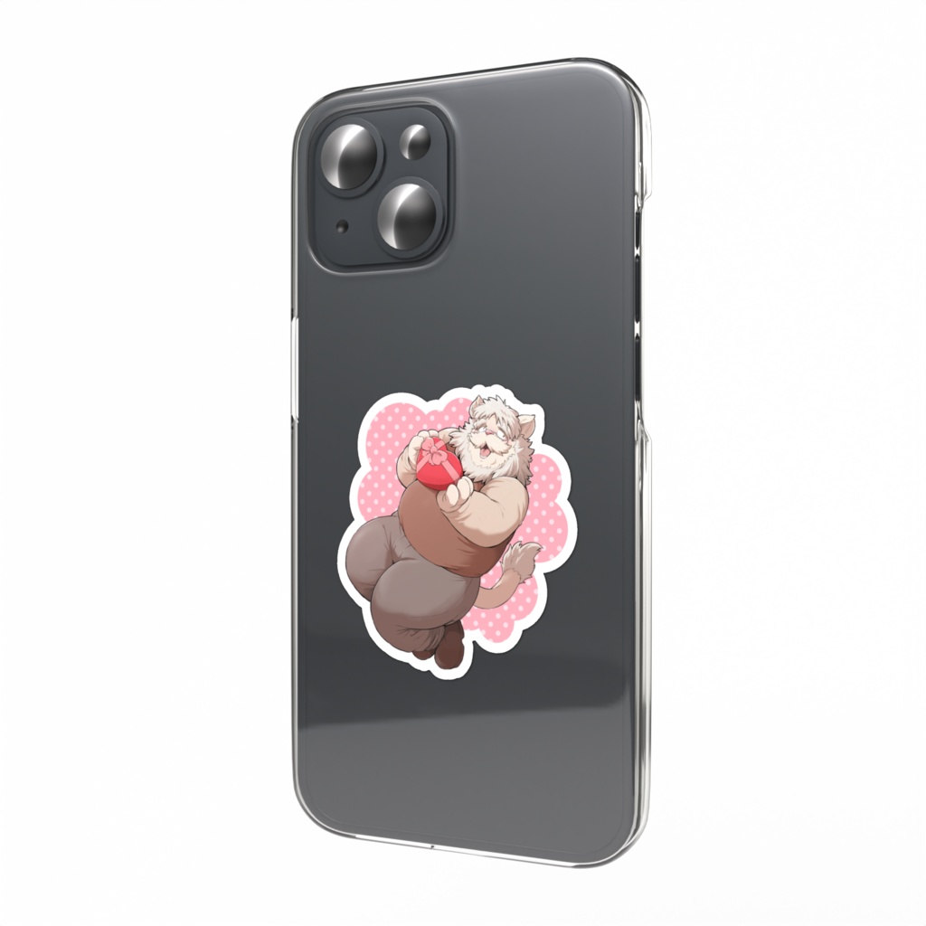 バレンタイントト爺スマホステッカー