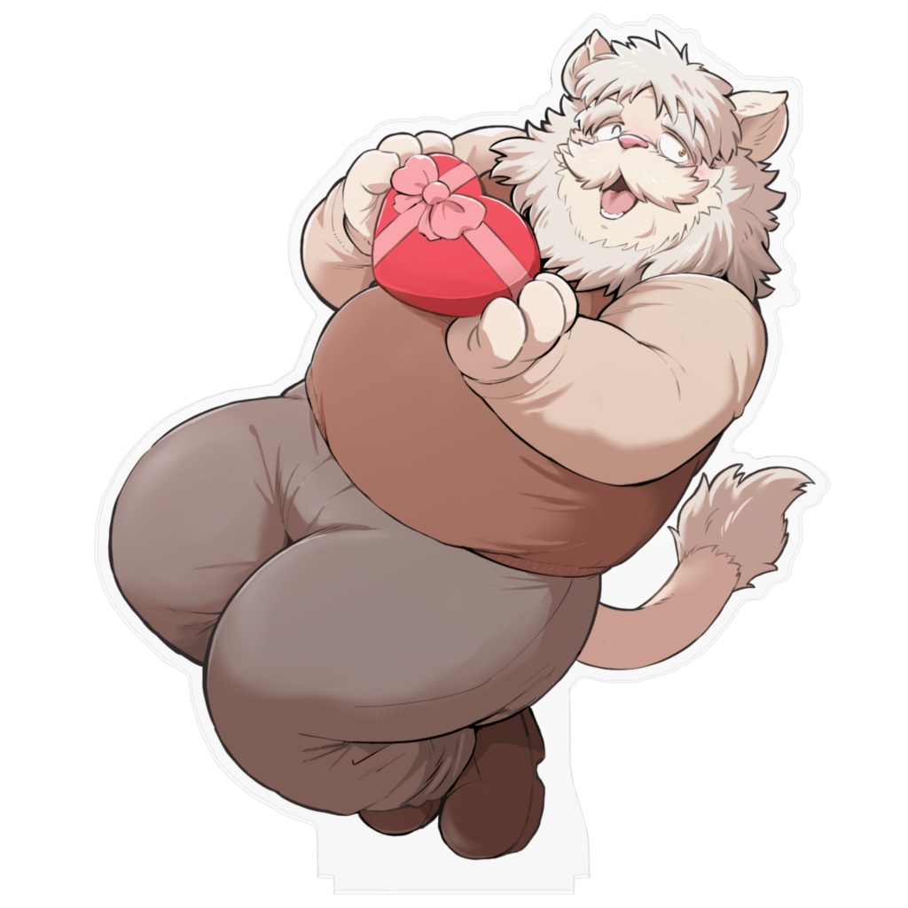 バレンタイントト爺ドデカアクリルフィギュア