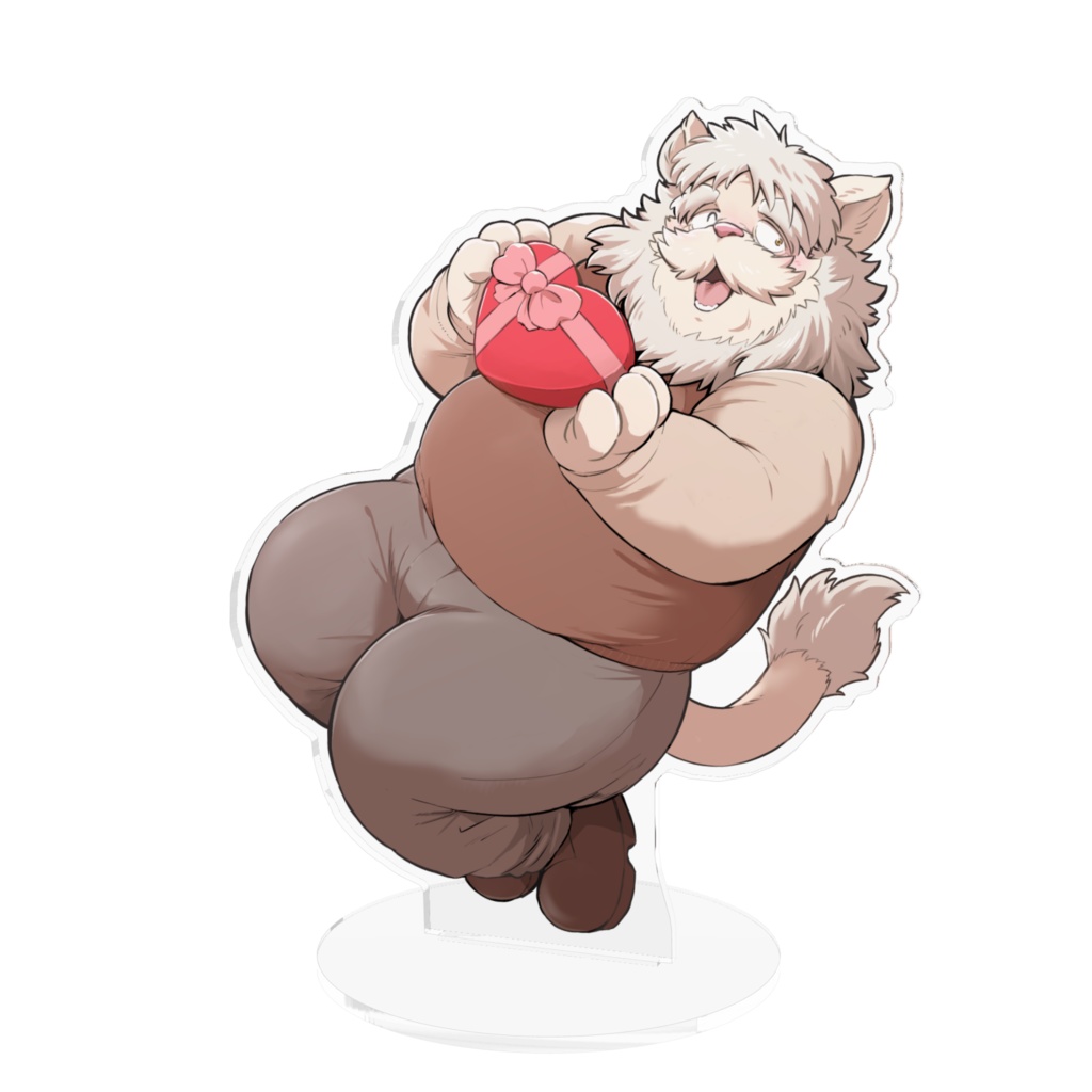 バレンタイントト爺ドデカアクリルフィギュア