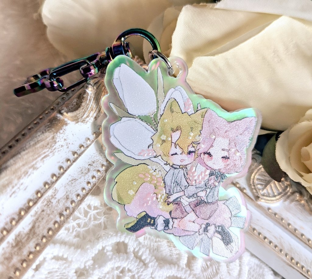 幼少期アクリルキーホルダー