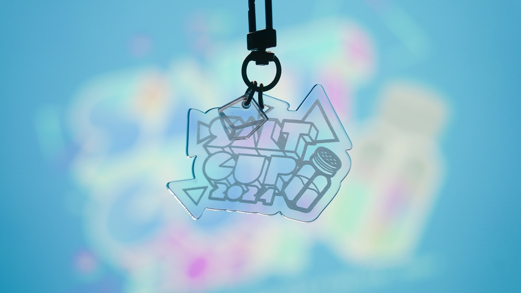 SALTCUP! Logo Acryl Keyring
