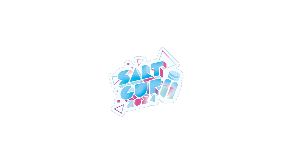 SALTCUP! Logo sticker