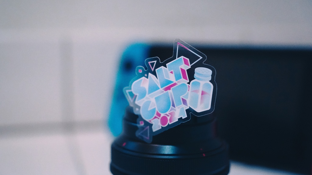 SALTCUP! Logo sticker