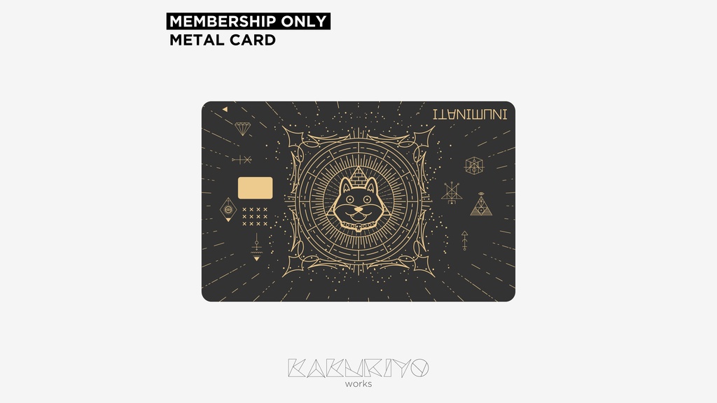 【受注生産】INUMINATI CARD