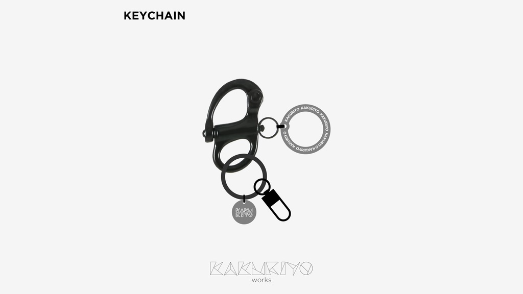【受注生産】KAKURIYO key chain