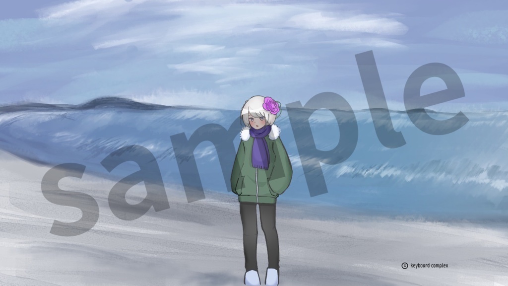 【電子花壇】デビュー1周年記念ポストカードセット