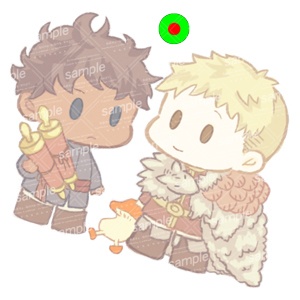 アクキー2種セット。