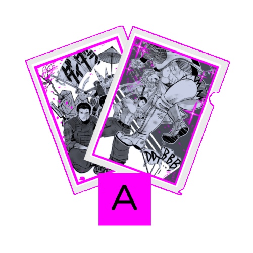 【絵柄A】クリアファイル２枚組