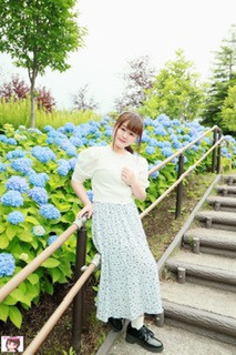 紫陽花ポトレ