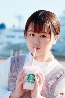 野外ポトレ（さくらスタバと共に）