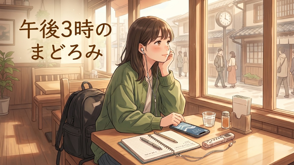【フリーBGM】午後3時のまどろみ【Lo-Fi/chillpop/relaxing/nostalgic】