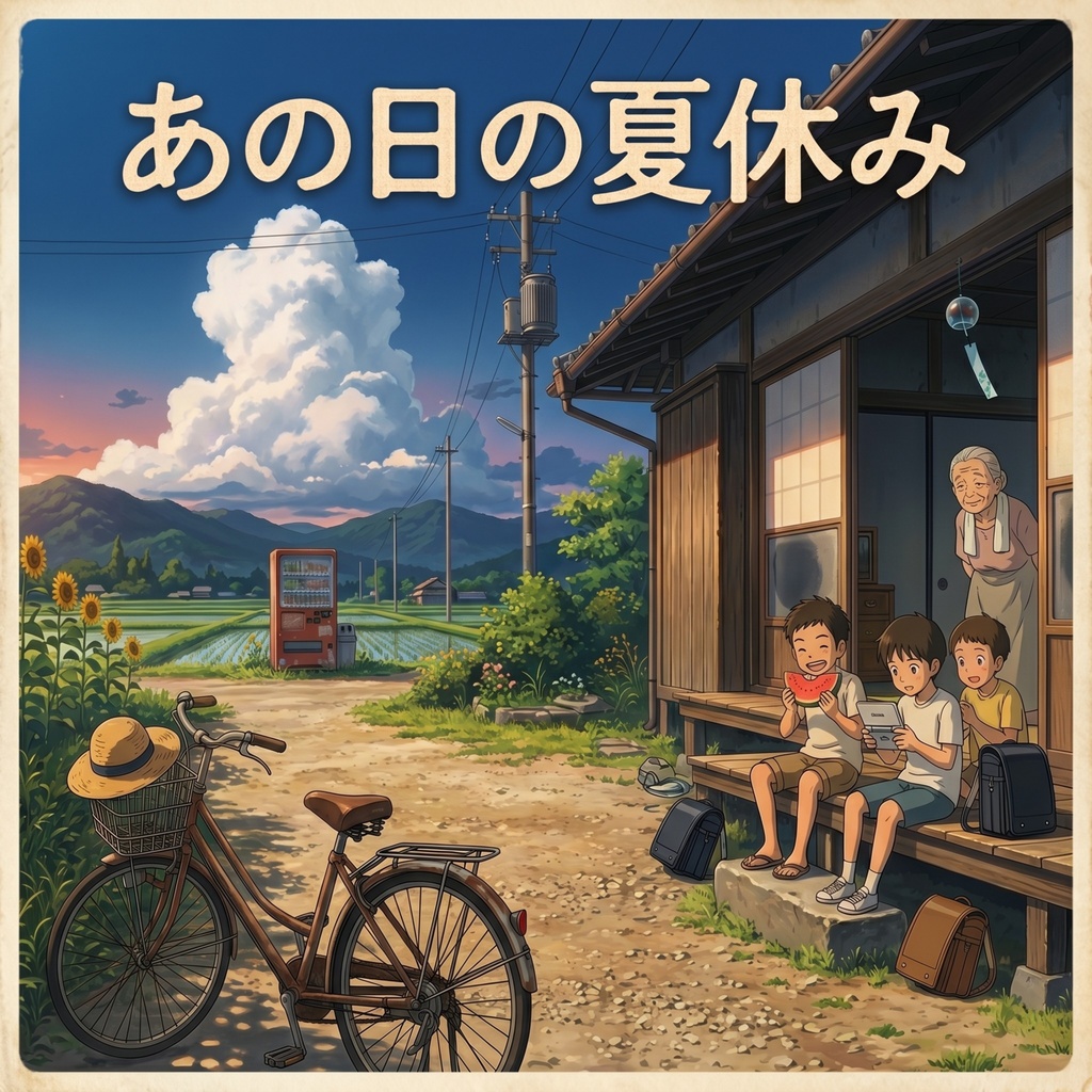 【フリーBGM】あの日の夏休み(Nostalgic Summer Days)