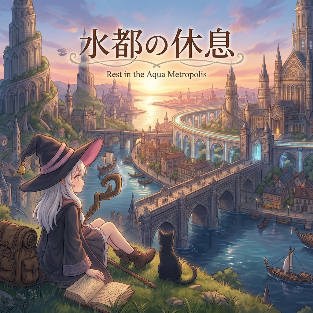 【フリーBGM】水都の休息