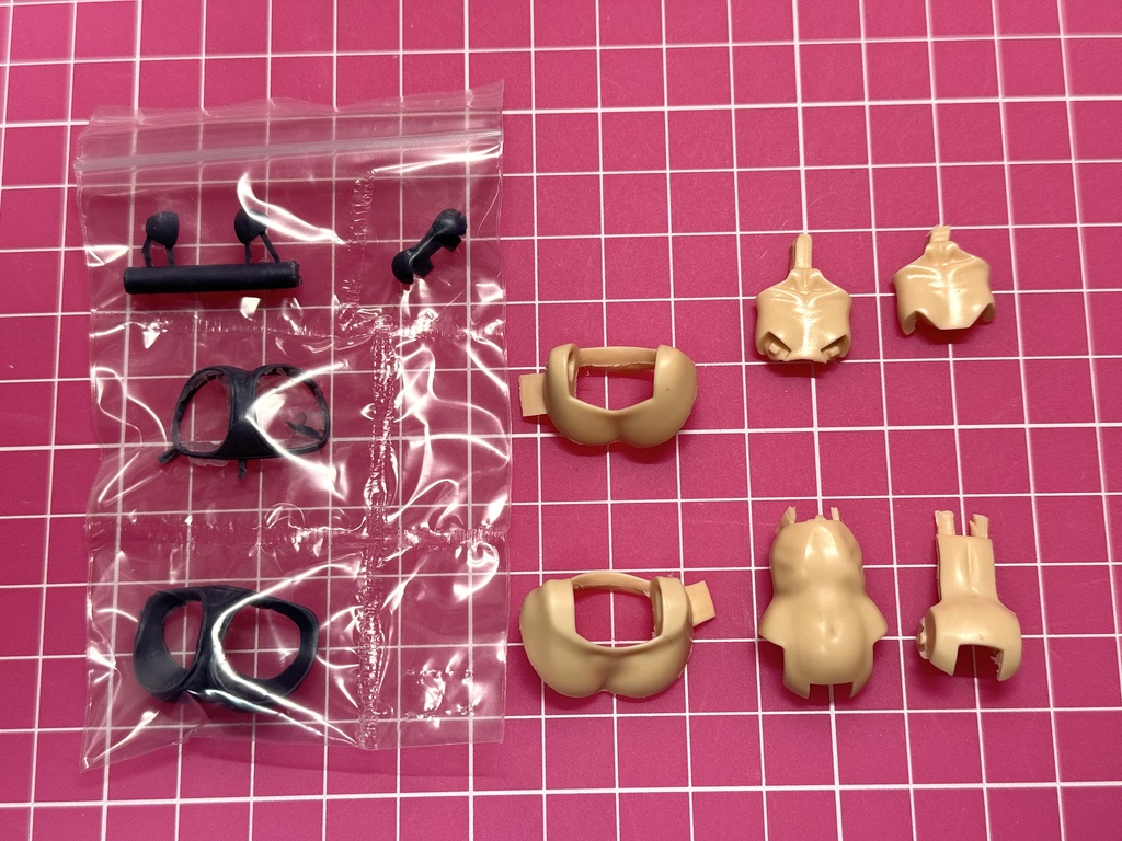 SALE 5,000円→4,000円 メガミデバイスSOLストライクラプター・玉藻ノ前用ボディパーツセットA(ネイビー)ボトムスセット対応