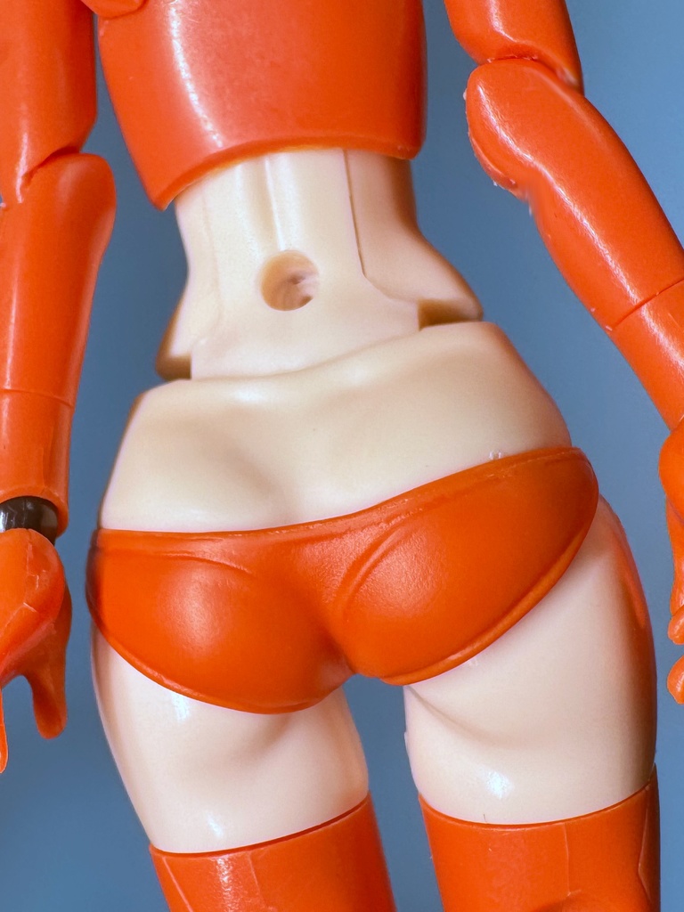 メガミデバイスSOLホーネット用ボディパーツセット改 Bタイプ(オレンジ)ボトムスセット