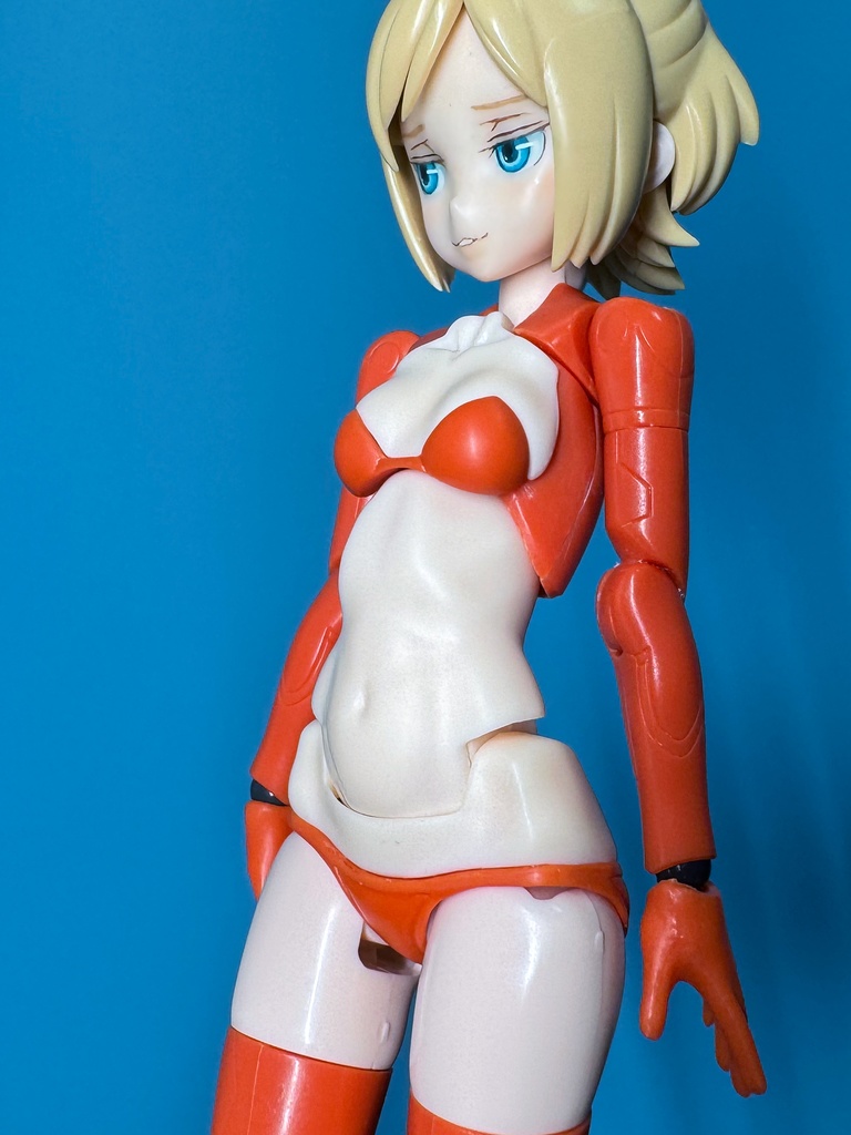 メガミデバイスSOLホーネット用ボディパーツセット改 Bタイプ(オレンジ)ボトムスセット