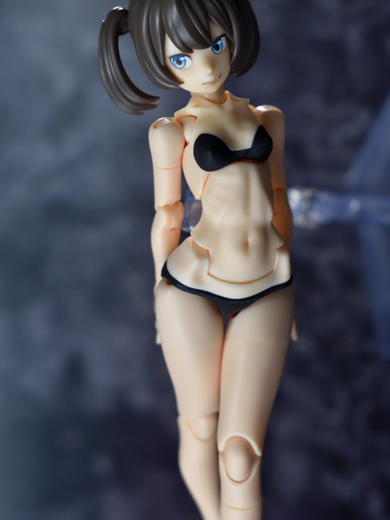 メガミデバイス　バスタードール　ガンナー用ボディパーツ　B　(ブラック）