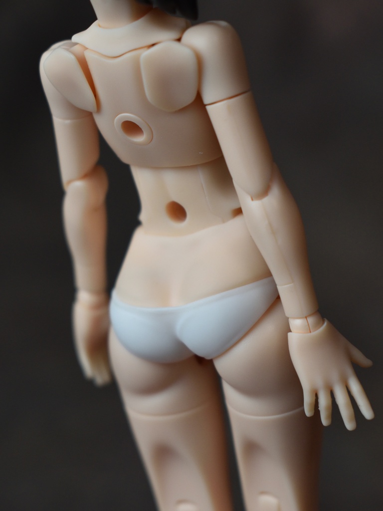 メガミデバイス バスタードール ガンナー用ボディパーツ A Aタイプ(ホワイト)プラス ミリタリースカート+ショートボブ