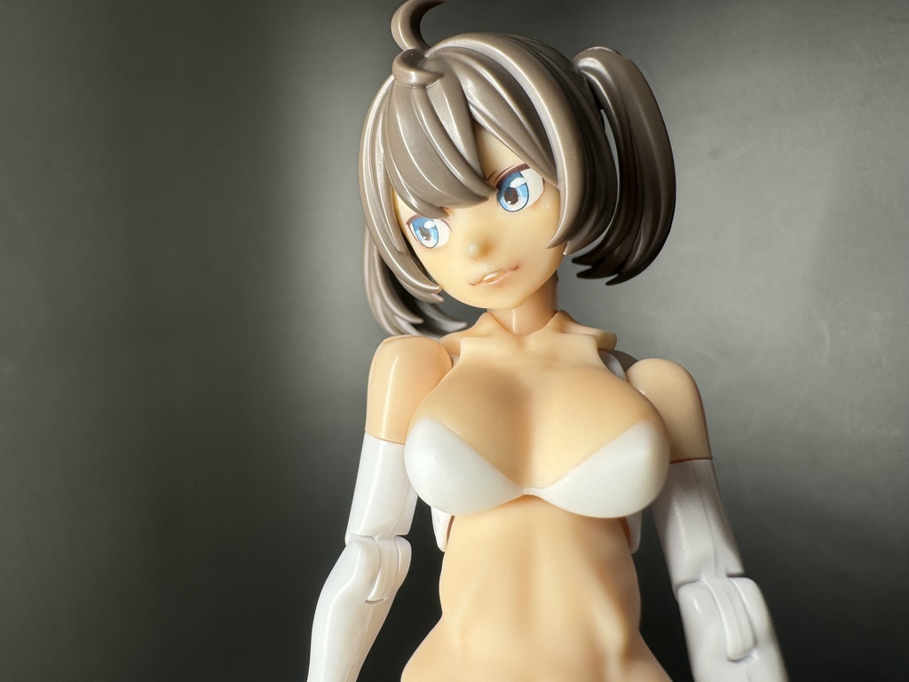 メガミデバイス バスタードール用ボディパーツ C(ホワイト) ◆プラス ミリタリースカート+ショートボブ