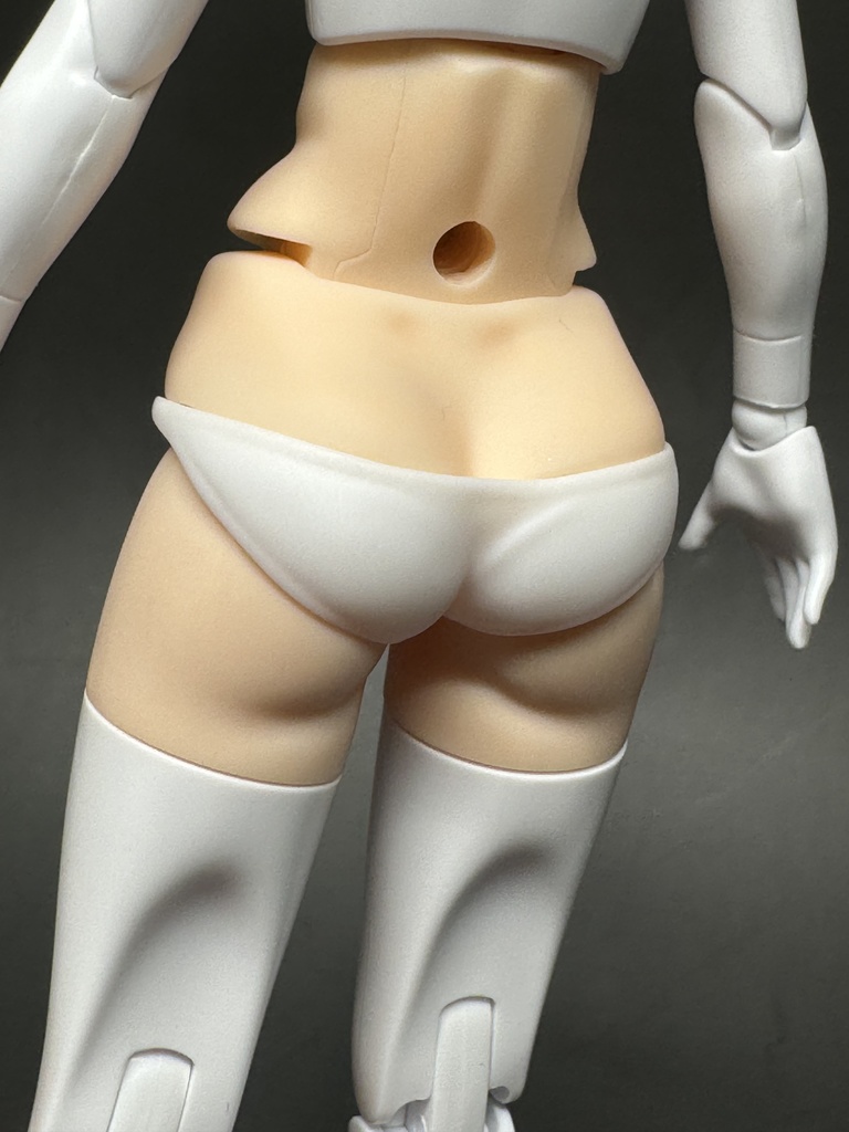 メガミデバイス バスタードール用ボディパーツ C(ホワイト) ◆プラス ミリタリースカート+ショートボブ