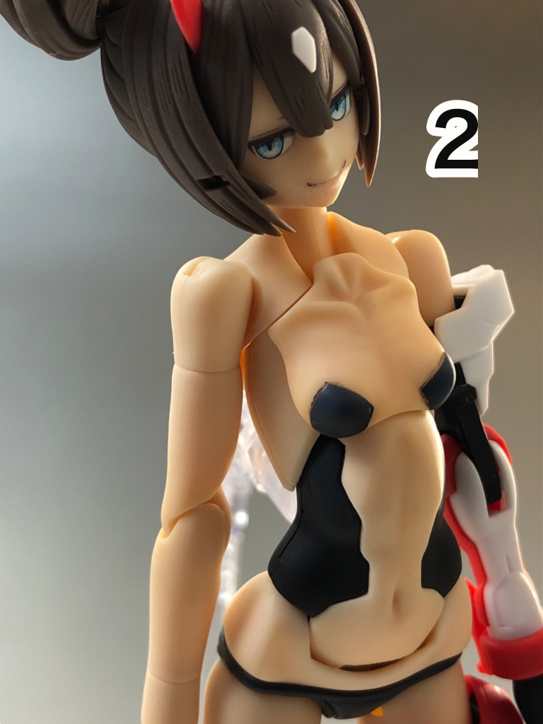 メガミデバイス 朱羅 忍者・弓兵用 ボディーパーツ 2