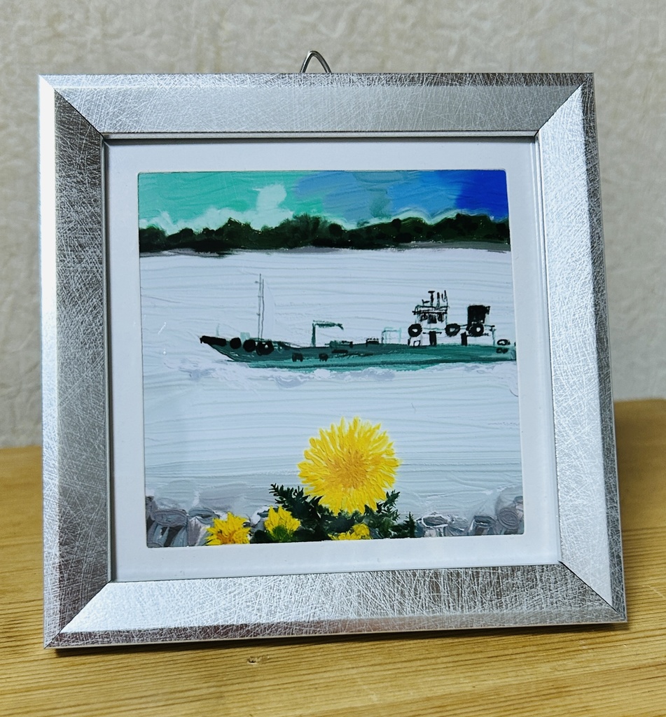 額装ジークレー３部作空街海BGl081