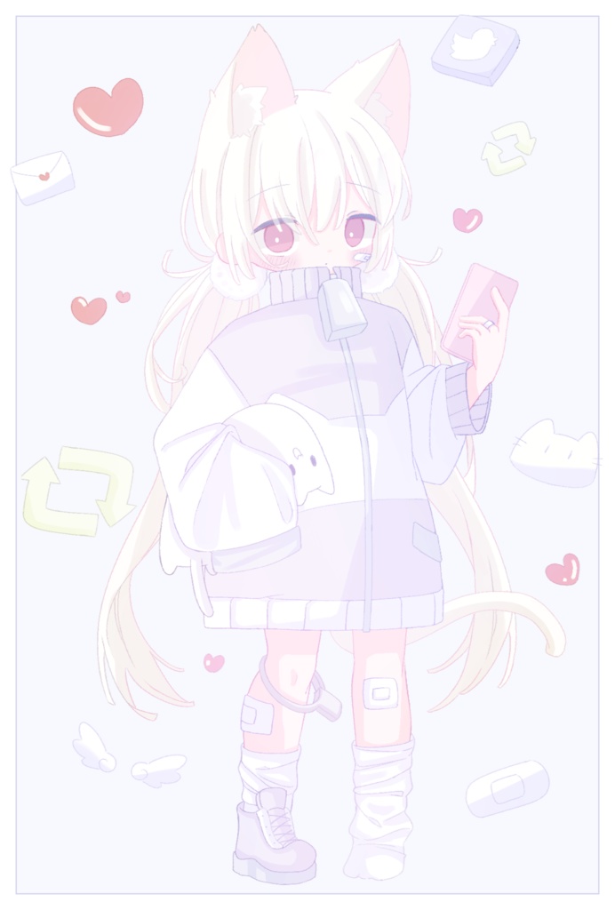 だらだらねこちゃんポストカード
