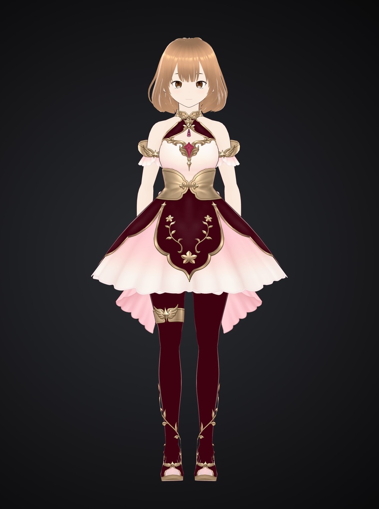ショートプリンセスドレス - Short princess dress