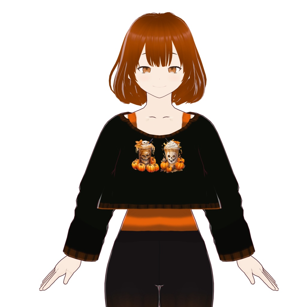 ハロウィントレーナー / Halloween sweatshirt or hoodie (outfit)