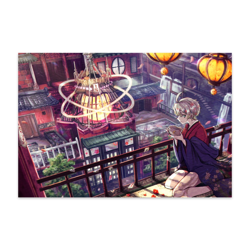 【月和物語】月神ノ休日・ポストカード