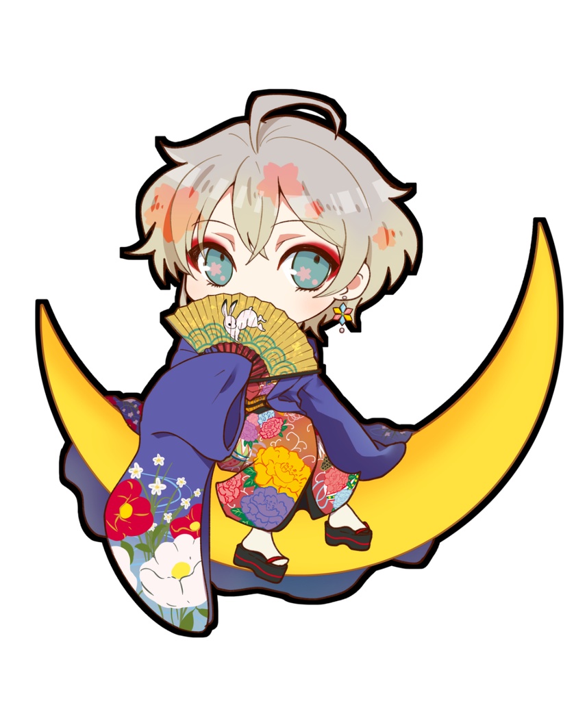 【月和物語】月和サコッシュ【ネイビーカラーver】