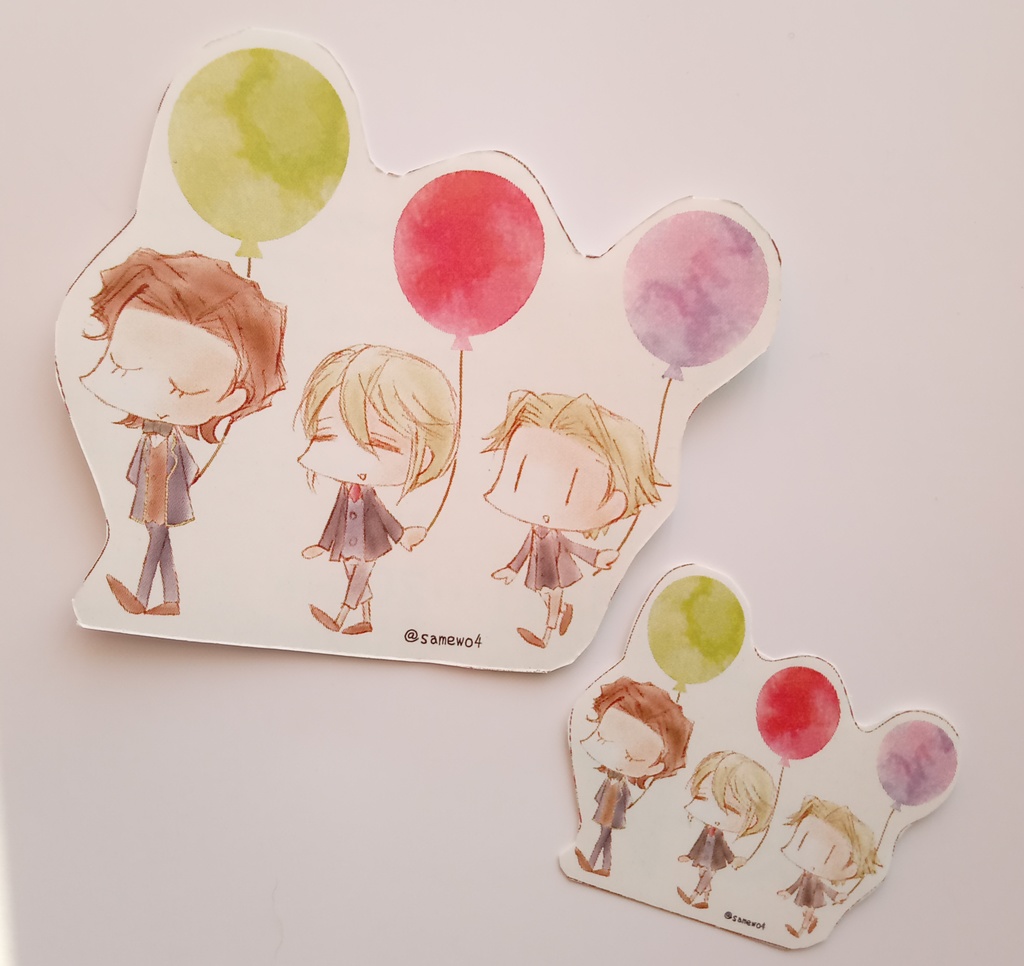 三兄弟クリアファイル(単体頒布)