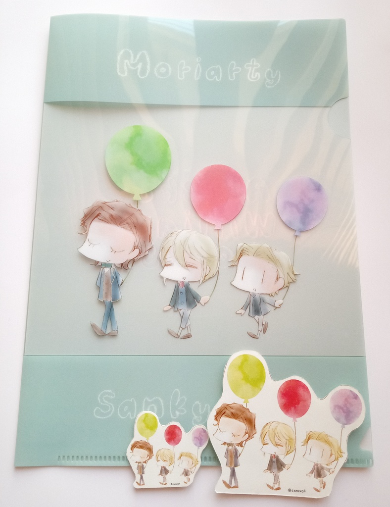 三兄弟クリアファイル(単体頒布)