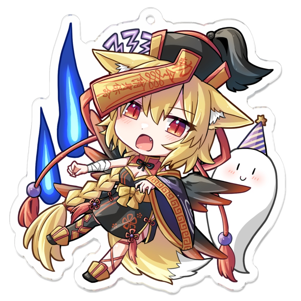 霊羽（ハロウィン）アクリルキーホルダー