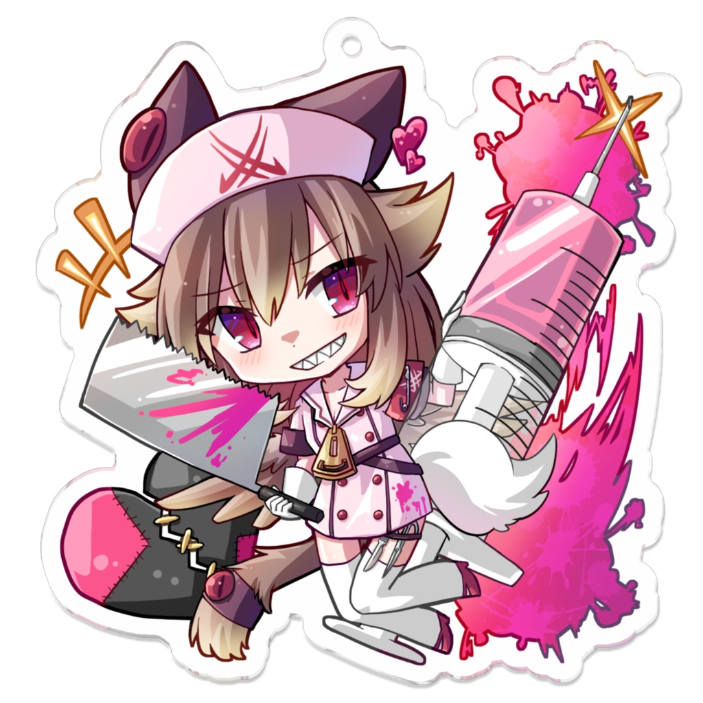 響(ハロウィン)アクリルキーホルダー