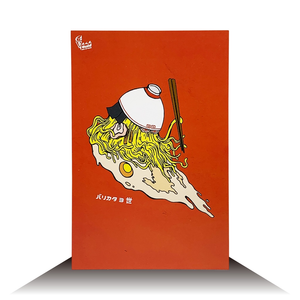 【BLUE RIOT MONSTERS】バリカタ３世/ポストカード