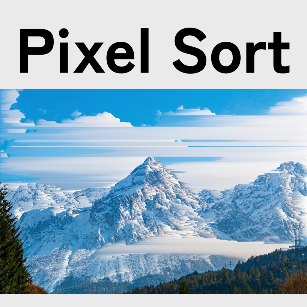 【無料】Pixel Sort For After Effects (plugin)