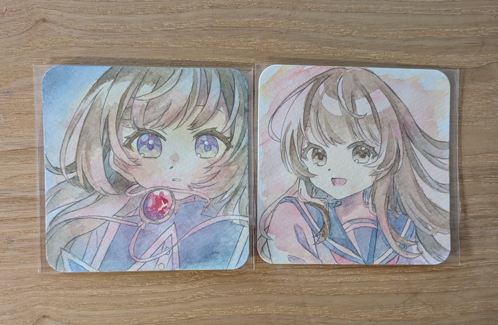 てのひらペーパー原画