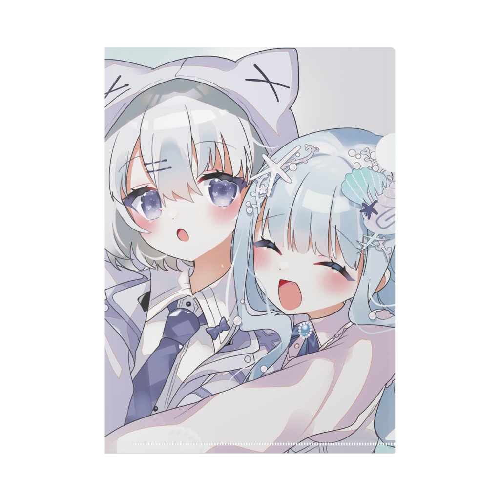 ARUMO 1周年記念グッズ クリアファイル