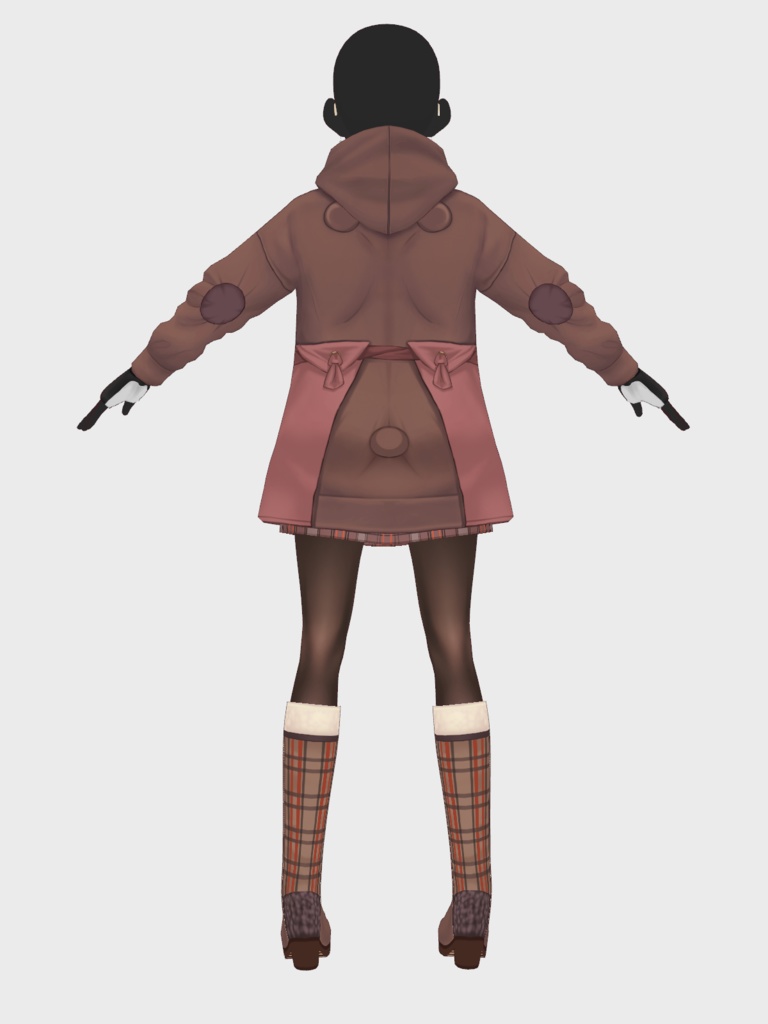 【VRoid】ボタニカルベアーウェア