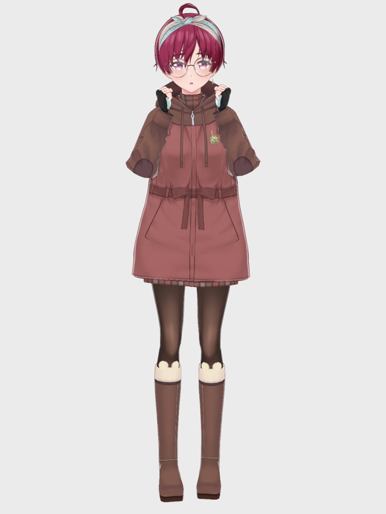 【VRoid】ボタニカルベアーウェア