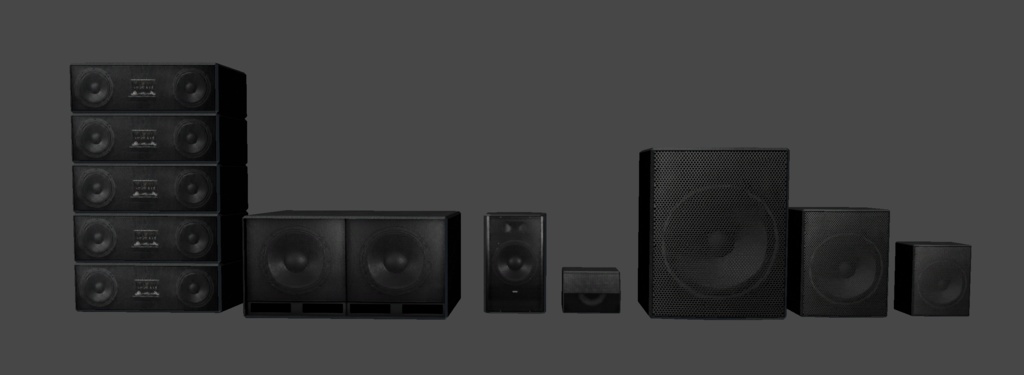 【Unity】ステージスピーカーセット