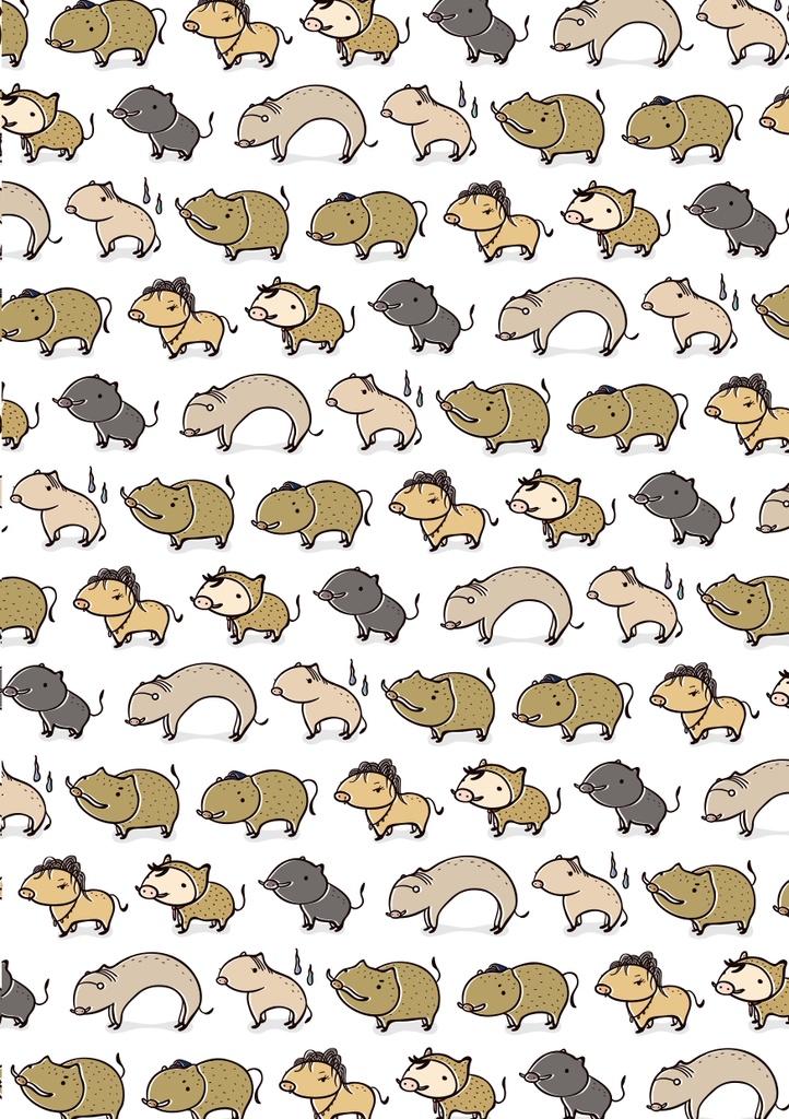 イノシチ 旅に出る